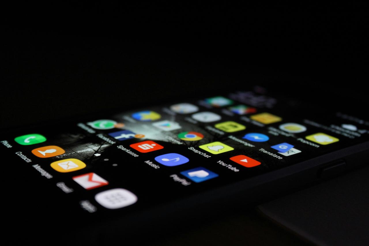 smartphone Android perak